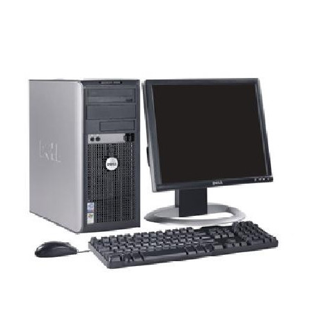 bargain GX520 Optiplex computer and 17 inch flat screen 